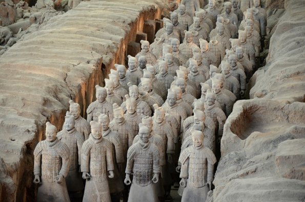 Mausoleum Terracotta Army Qin China Xi'an Emperor